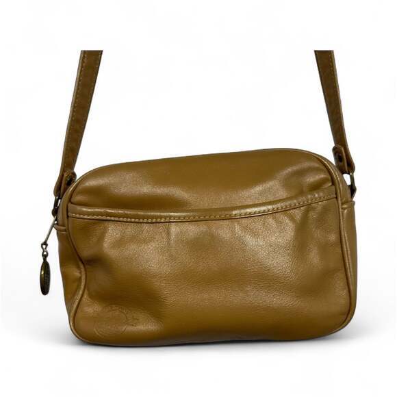 Stone Mountain Handbags - Stone Mountain Genuine Leather Brown Crossbody Bag